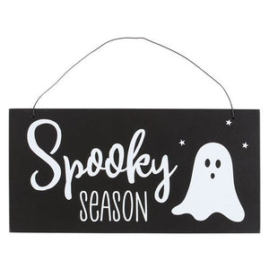 Spooky Season Ghost Sign