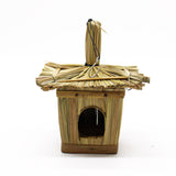 Square Seagrass Bird House