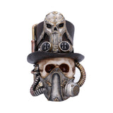 Steampunk Breathe Easy Skull