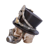 Steampunk Breathe Easy Skull
