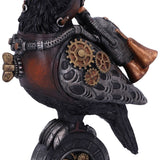 Steampunk Rivet Raven