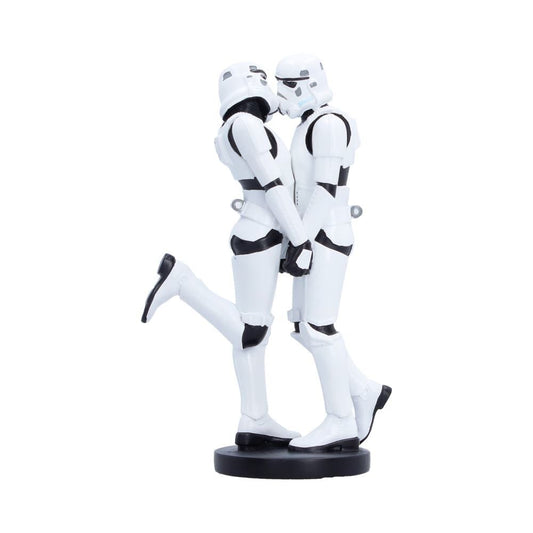 Stormtrooper First Kiss figurine showing two Stormtroopers kissing