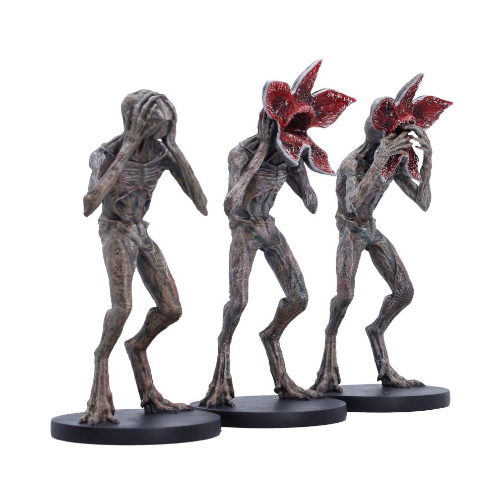 Stranger Things Demogorgon figurines side view