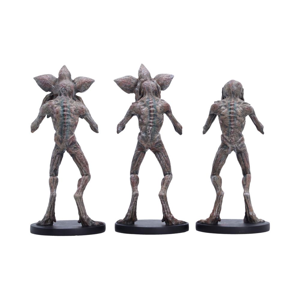 Three Demogorgon collectible figurines