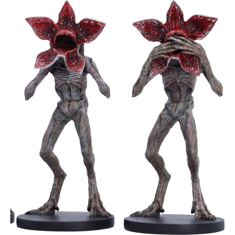 Stranger Things Demogorgon figurines front and back