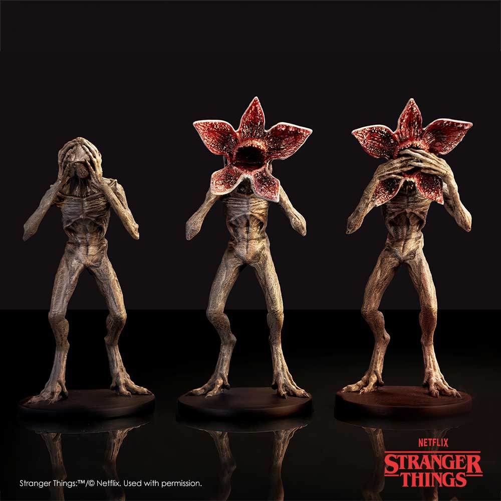 Stranger Things Three Wise Demogorgons official artwork