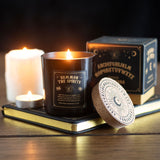 Summon the Spirits Ouija Board White Sage Candle