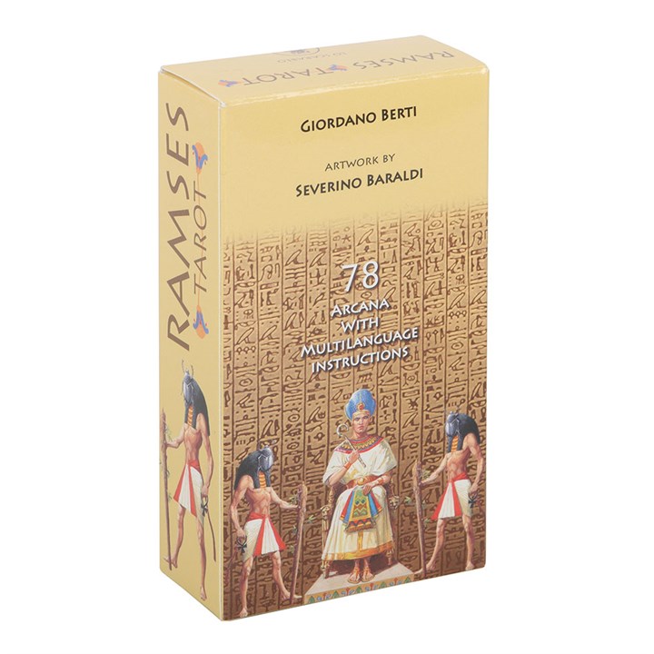 Ramses Tarot of Eternity tarot deck box