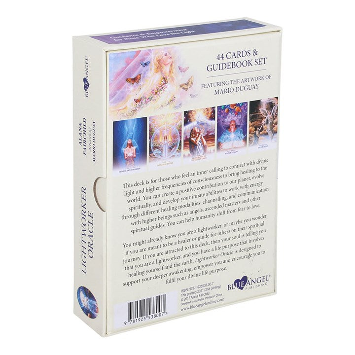 Lightworker Oracle Cards box and guidebook