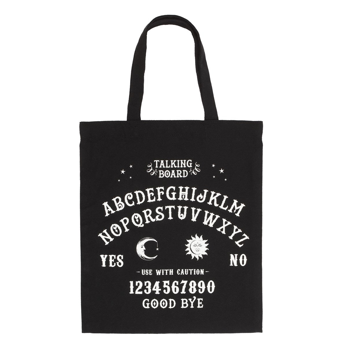 Ouija Board Black Tote Bag