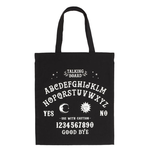 Talking Board Black Tote Bag
