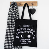 Talking Board Black Tote Bag
