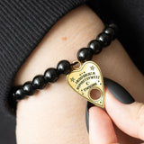 Ouija Board Planchette Bracelet