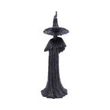 Talyse Black Glitter Forest Witch Ornament