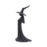 Talyse Black Glitter Forest Witch Ornament