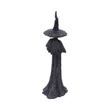 Talyse Black Glitter Forest Witch Ornament