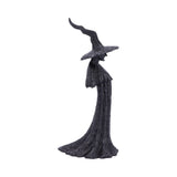 Talyse Black Glitter Forest Witch Ornament