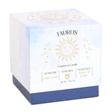 Taurus Amber & Vanilla Lapis Crystal Candle