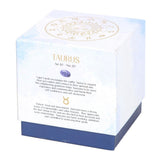 Taurus Amber & Vanilla Lapis Crystal Candle