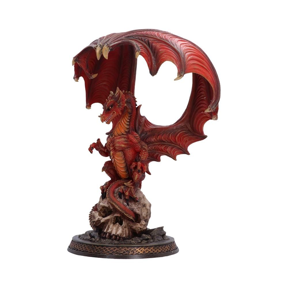 Ember King dragon figurine side view