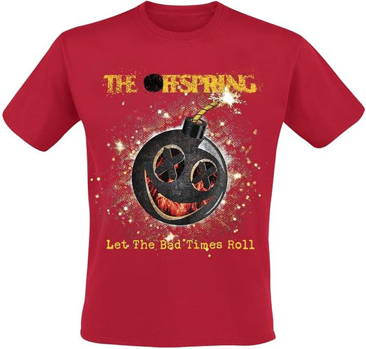 The Offspring Hot Sauce Bad Times red T-shirt