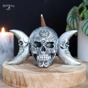 The Dark Goddess Backflow Incense Burner by Alchemy