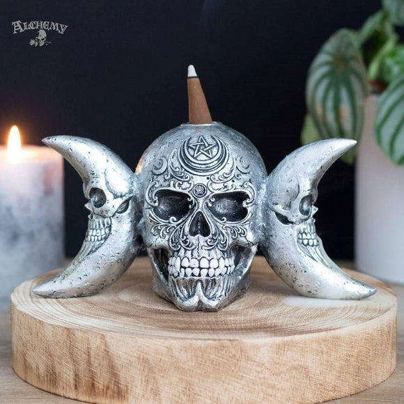 The Dark Goddess Backflow Incense Burner by Alchemy