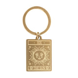 The Sun Tarot Keyring