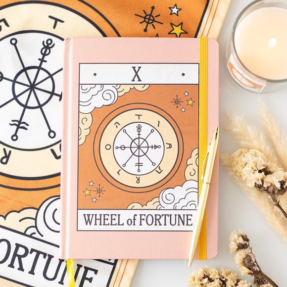 The Wheel of Fortune Tarot A5 Notebook