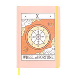 The Wheel of Fortune Tarot A5 Notebook