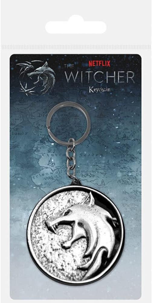 The Witcher Metal Keyring