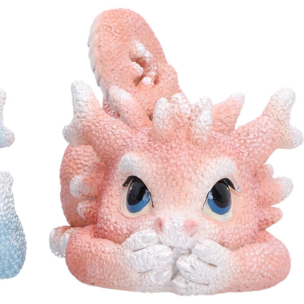 Pink Coralscale Dragonling figurine