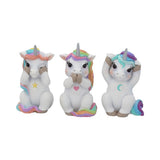 Three Wise Cutiecorns - Unicorn Figurines