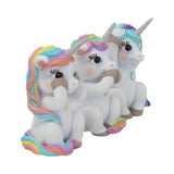Three Wise Cutiecorns - Unicorn Figurines