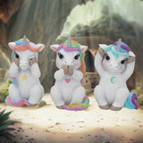 Three Wise Cutiecorns - Unicorn Figurines