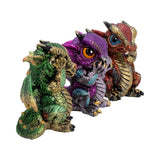 Three Wise Dragon Ornaments