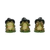 Three Wise Frogs