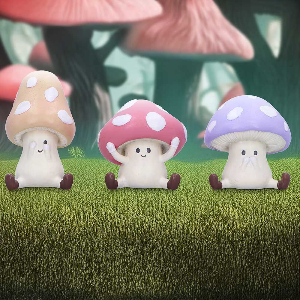 Three Wise Toadstools