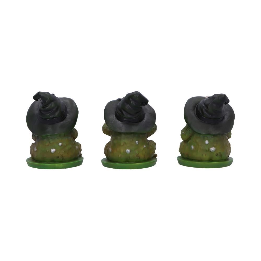 Three Wise Witch Frogs