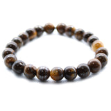 Tiger's Eye Crystal Bead Bracelet