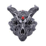 Tribal Flame Dragon Skull Head