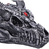 Tribal Flame Dragon Skull Head