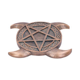 Triple Moon Pentacle Incense Burner