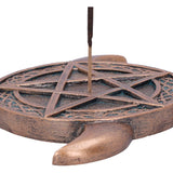 Triple Moon Pentacle Incense Burner