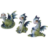 Triple Trouble Small Set of Three Dragon Ornaments