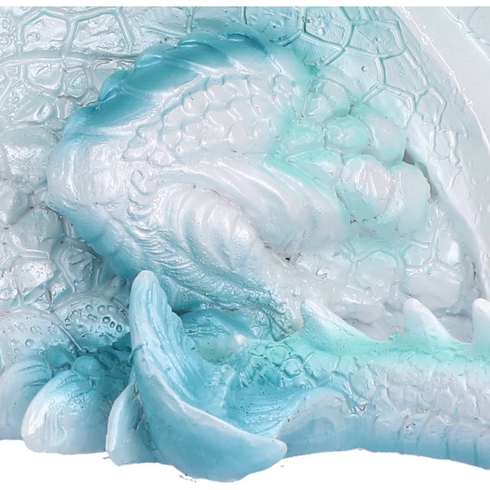 Tundra ice dragon hand-painted scale detail