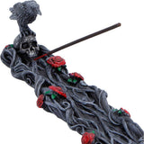 Twilight Bloom Gothic Raven Incense Burner