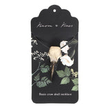 Crow Skull Necklace