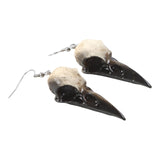 Crow Skull Earrings
