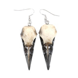 Crow Skull Earrings